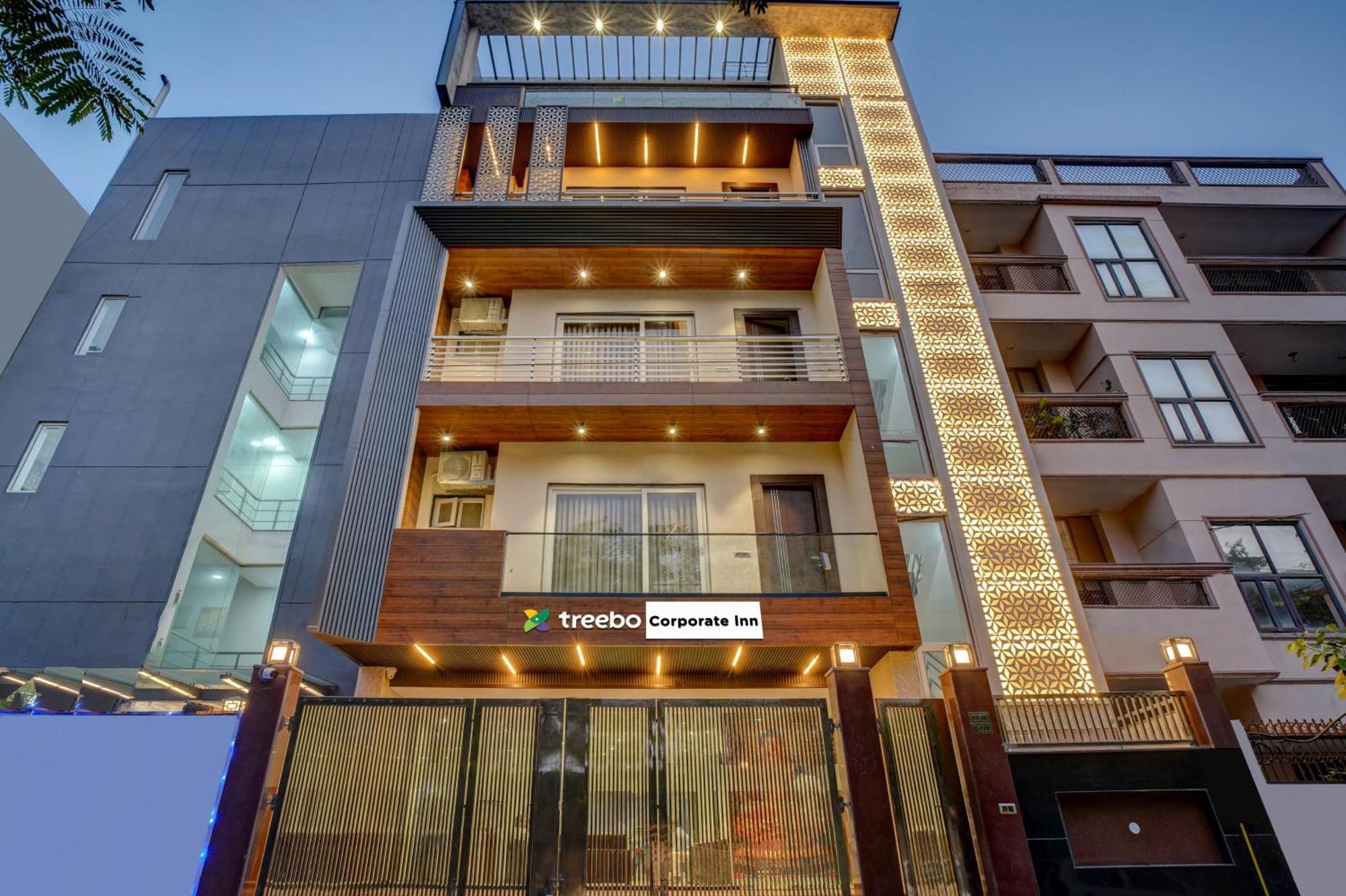 Treebo Corporate Inn Нойда Экстерьер фото